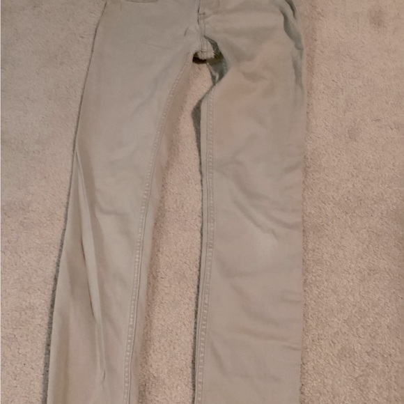 Beige Abercrombie Kids Jeggings size 15/16 - Picture 2 of 3
